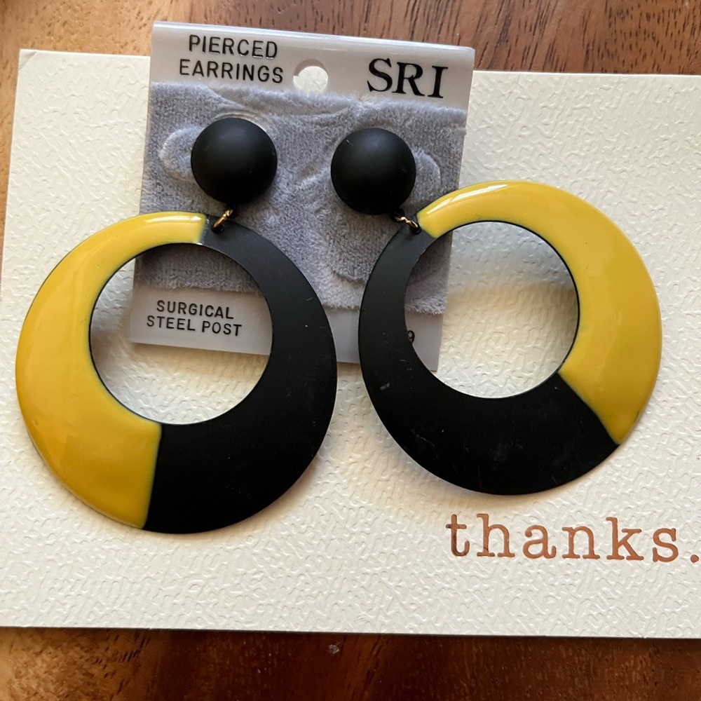 Vintage Studded Hoops